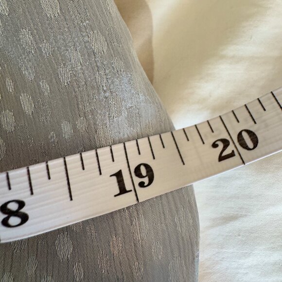 Vintage Ice Grey-Blue Long Sleeved Dress - Picture 12 of 13